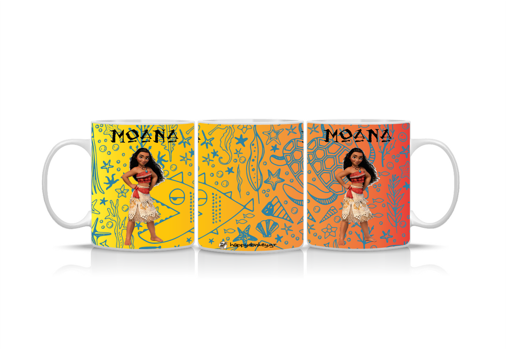 Παιδική κούπα Moana με όνομα παιδιού – προσωποποιημένο δώρο για κορίτσι