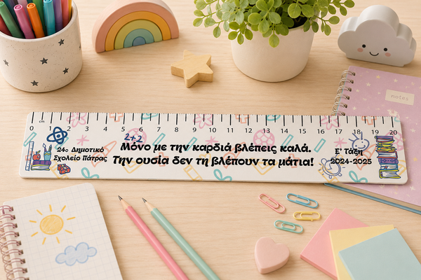 Ξύλινος Χάρακας Αποφοίτησης ΧΑΡ-1