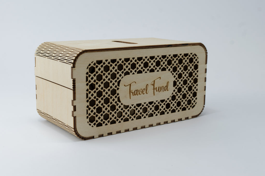 Ξύλινος Κουμπαράς ''Rattan''
