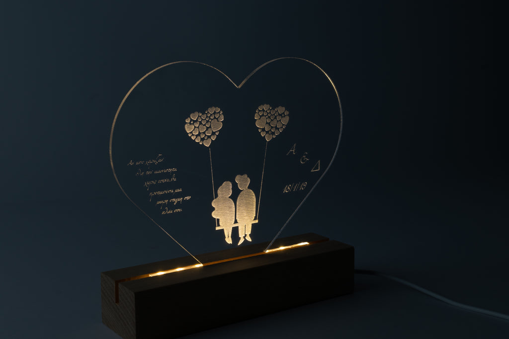 Φωτιστικό Led ''Heart Swing '' Val5