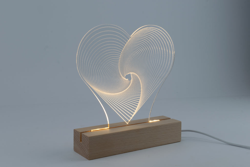 Φωτιστικό Led ''3D Heart'' Val6