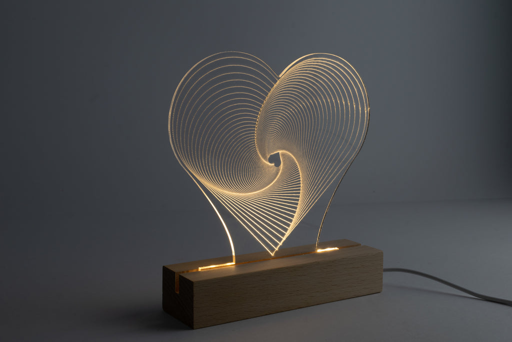 Φωτιστικό Led ''3D Heart'' Val6