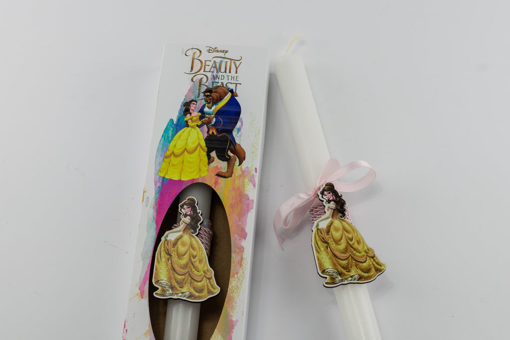 Πασχαλινή Λαμπάδα Beauty and the Beast