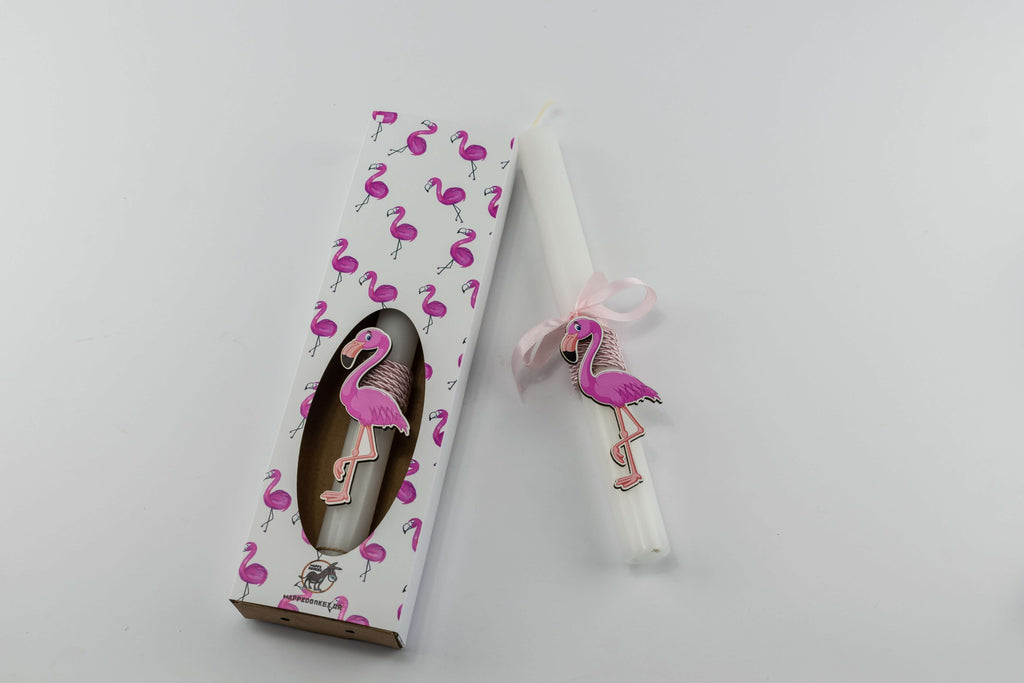 Πασχαλινή Λαμπάδα Flamingo