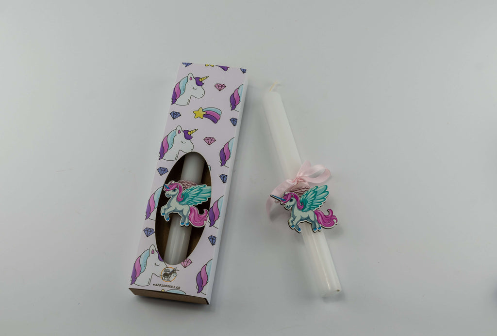 Πασχαλινή Λαμπάδα Unicorn