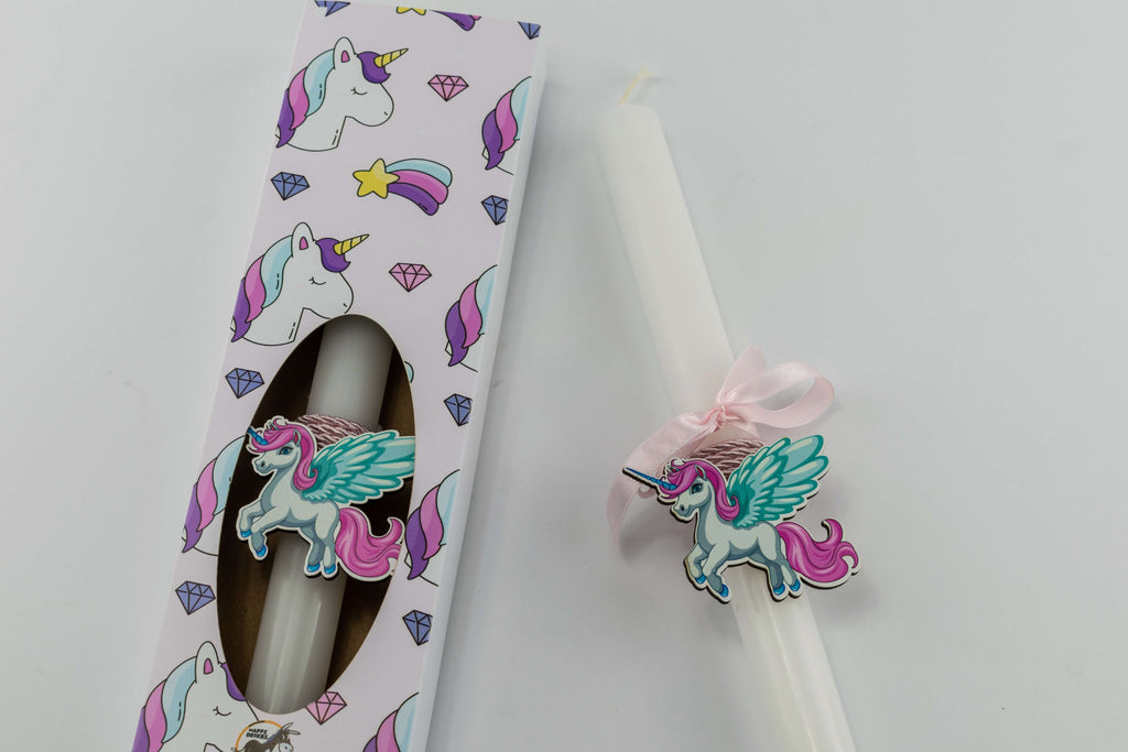 Πασχαλινή Λαμπάδα Unicorn