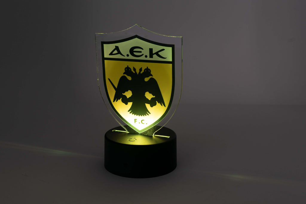 Φωτιστικό RGB Led ''ΑΕΚ''