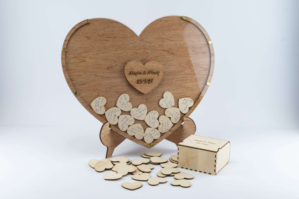 Ξύλινο Ευχολόγιο ¨Καρδιά¨