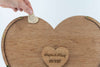 Ξύλινο Ευχολόγιο ¨Καρδιά¨