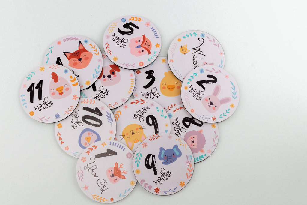 Αναμνηστικές Κάρτες Baby Milestones BM01