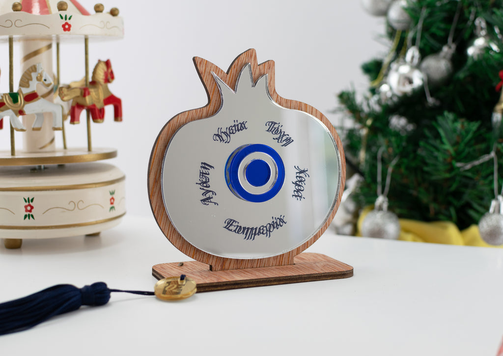 Επιτραπέζιο Χριστουγεννιάτικο Γούρι  ''Ρόδι'' CHG-39