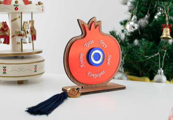 Επιτραπέζιο Χριστουγεννιάτικο Γούρι  ''Ρόδι'' CHG-40