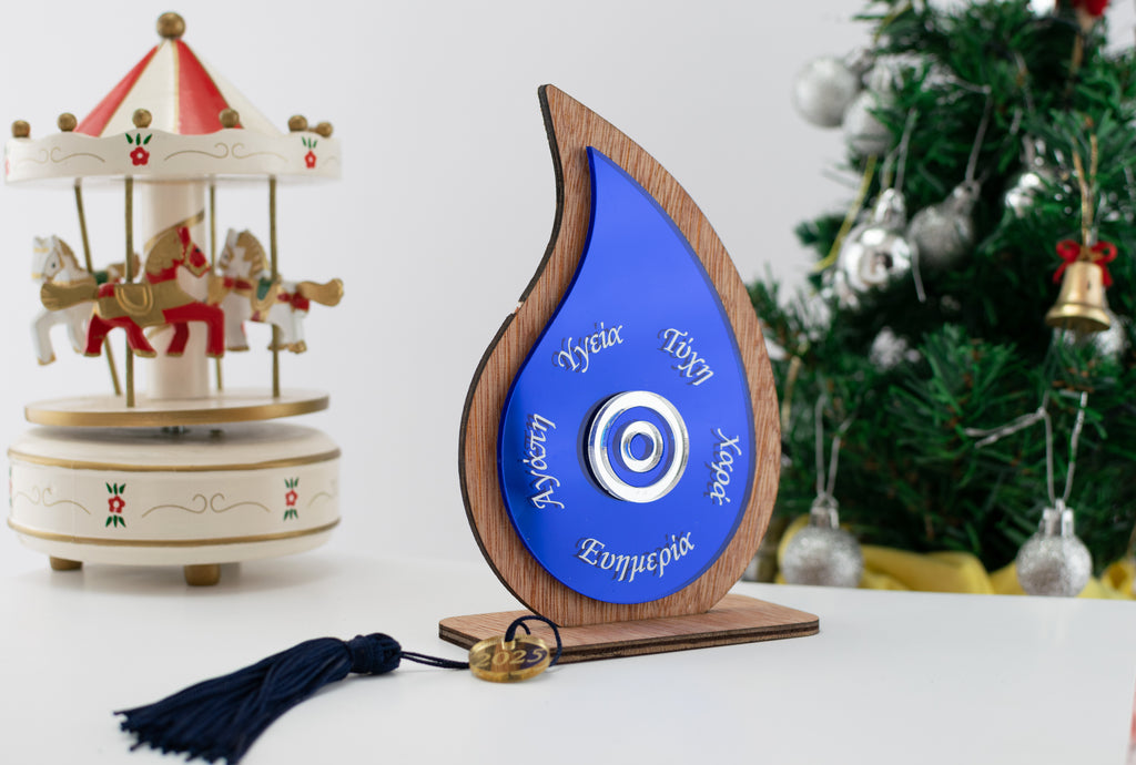 Επιτραπέζιο Χριστουγεννιάτικο Γούρι  ''Σταγόνα'' CHG-30