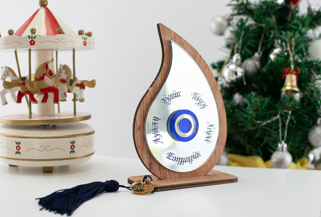 Επιτραπέζιο Χριστουγεννιάτικο Γούρι  ''Σταγόνα'' CHG-31