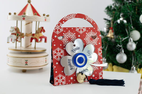 Γούρι Χριστουγεννιάτικο ''Τετράφυλλο Τριφύλλι'' CHG-27