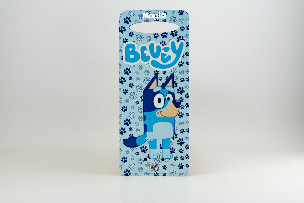 Πασχαλινή Λαμπάδα Bluey με Ξύλινη Πλάτη