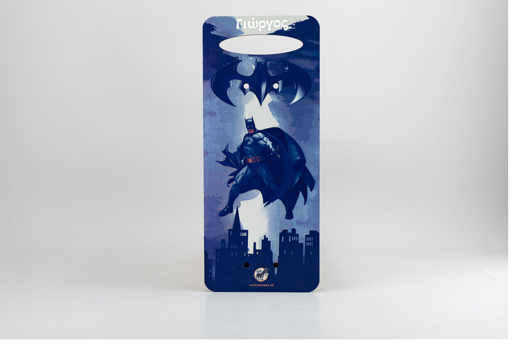 Πασχαλινή Λαμπάδα Batman με Ξύλινη Πλάτη