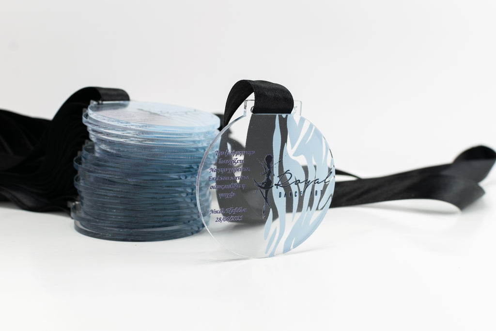  Μετάλλια από Plexiglass