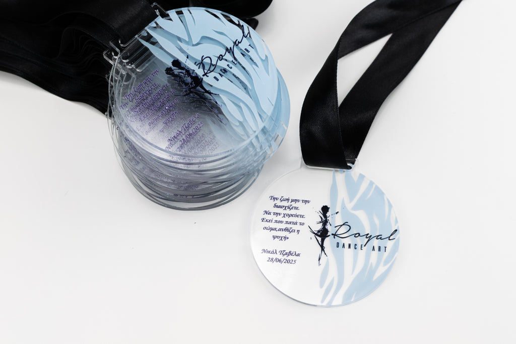  Μετάλλια από Plexiglass