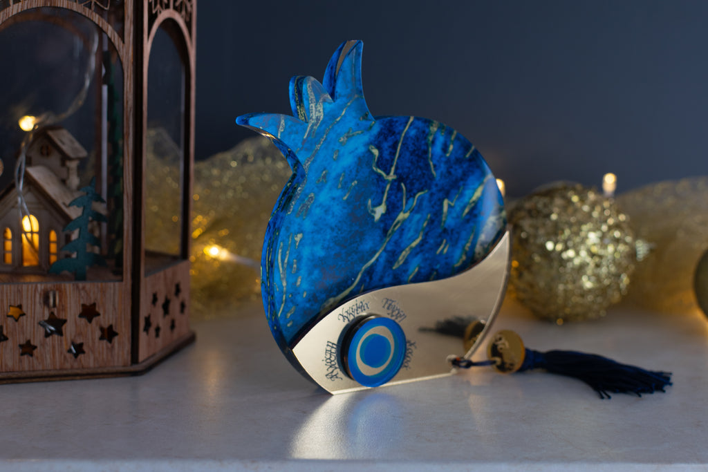 Χριστουγεννιάτικο Γούρι 2026 Ρόδι LTG-1 (Μάρμαρο)