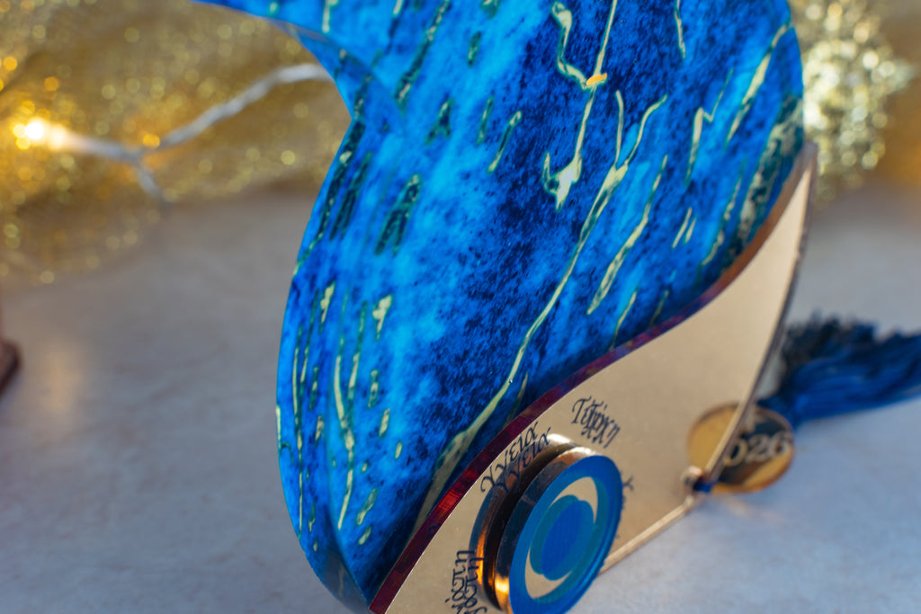 Χριστουγεννιάτικο Γούρι 2026 Ρόδι LTG-1 (Μάρμαρο)