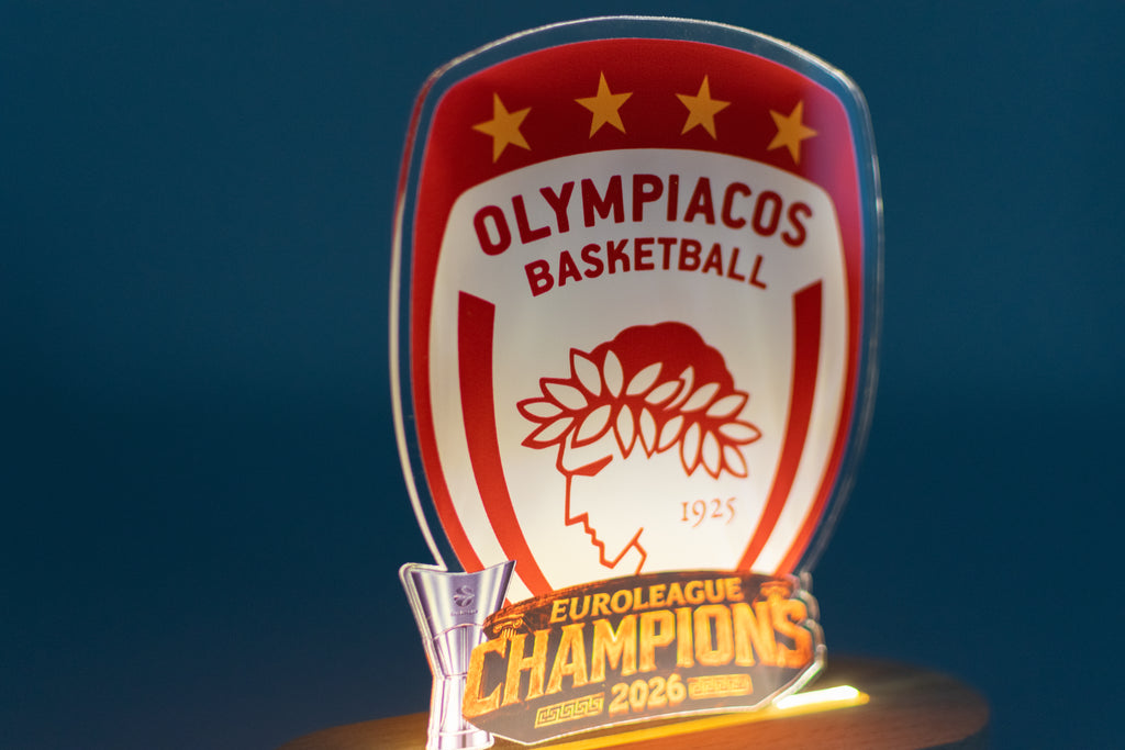 Φωτιστικό LED Ολυμπιακός EuroLeague Champions 2026