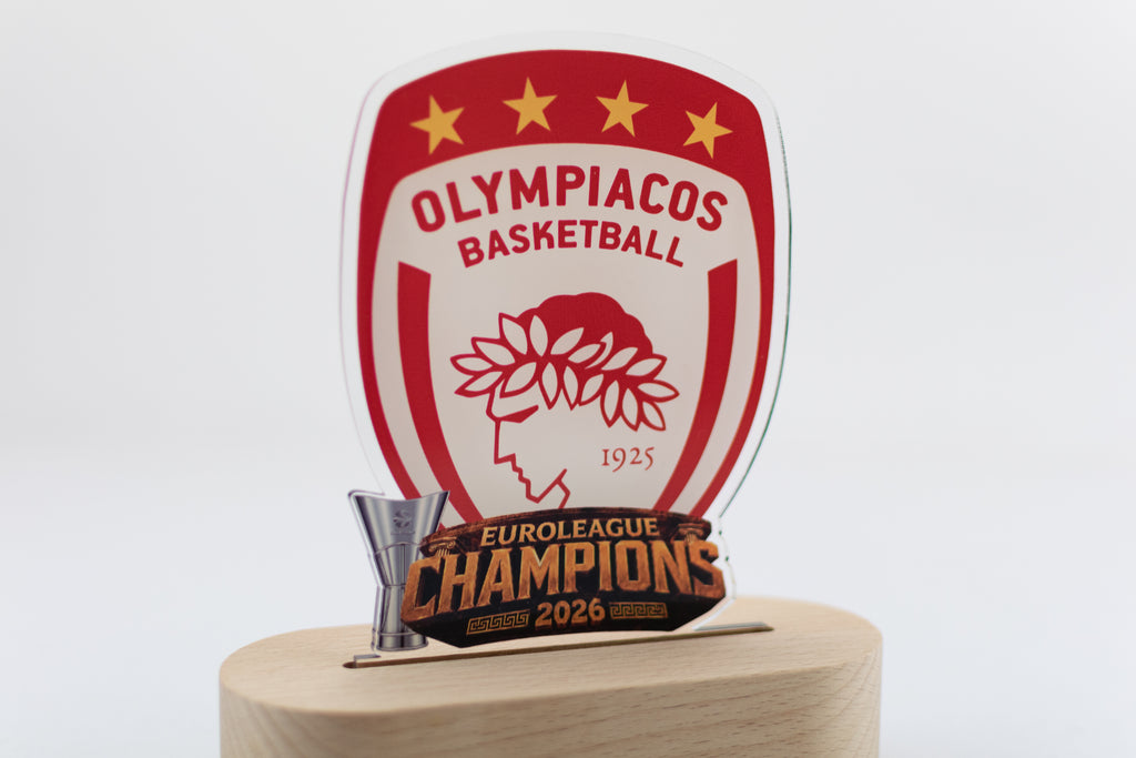 Φωτιστικό LED Ολυμπιακός EuroLeague Champions 2026