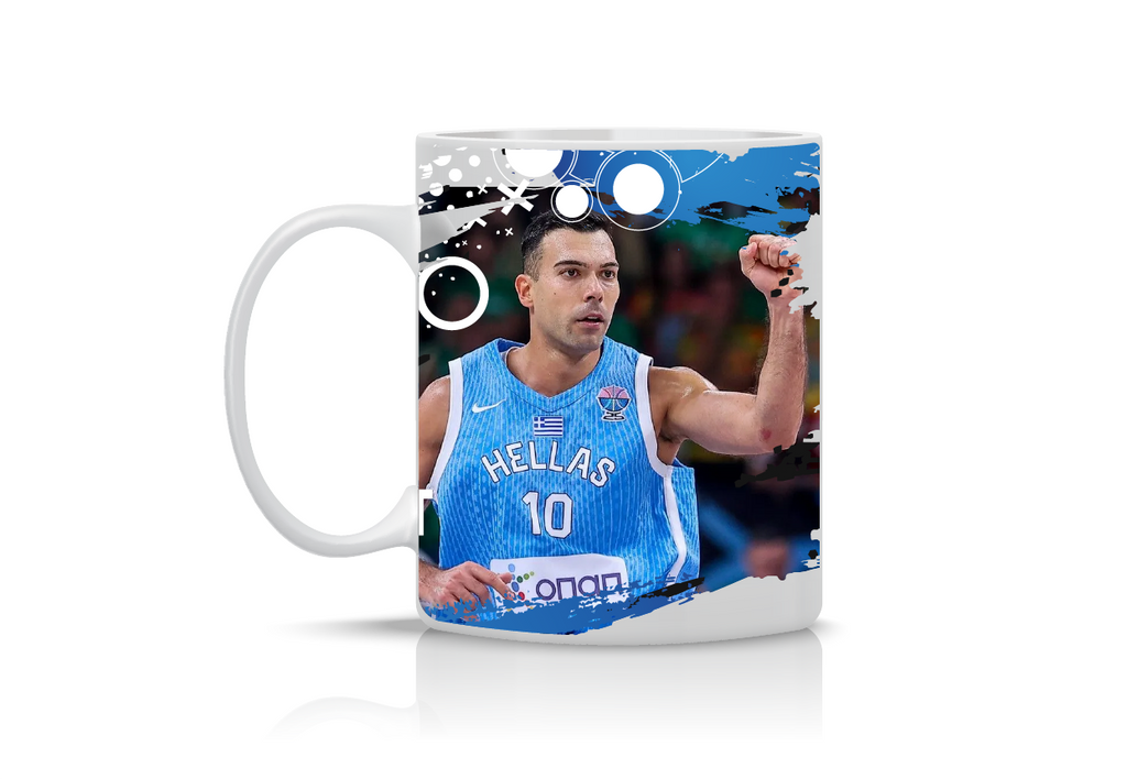 Συλλεκτική κούπα Εθνικής Ελλάδας EuroBasket 2025 με τον Κώστα Σλούκα