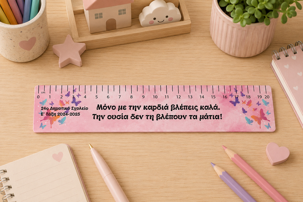 Ξύλινος Χάρακας Αποφοίτησης ΧΑΡ-6