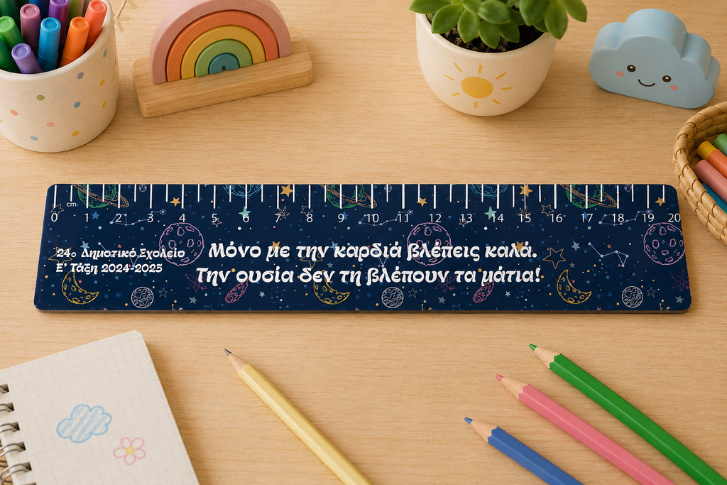 Ξύλινος Χάρακας Αποφοίτησης ΧΑΡ-7