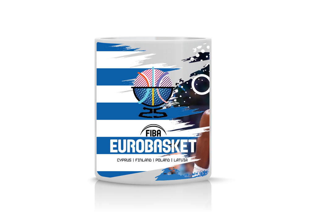 Συλλεκτική κούπα Εθνικής Ελλάδας EuroBasket 2025 με τον Κώστα Αντετοκούνμπο
