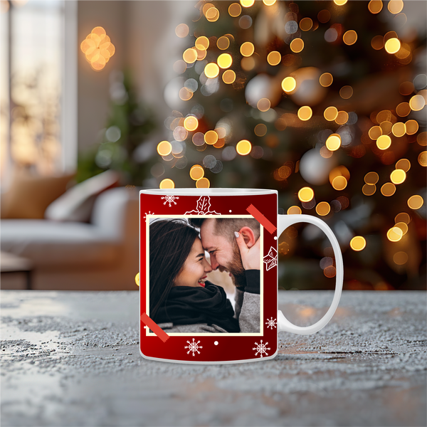 Προσωποποιημένη Χριστουγεννιάτικη κούπα με φωτογραφία – Ιδανικό δώρο