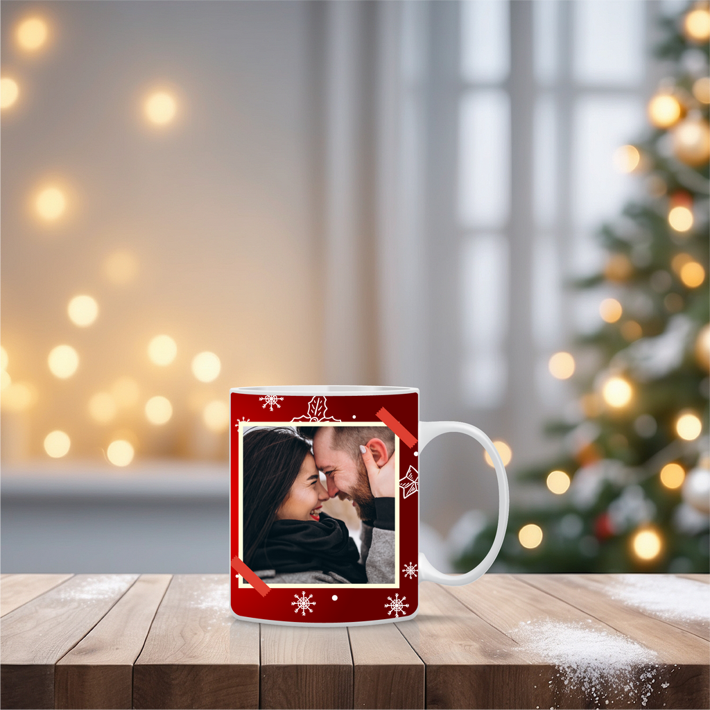 Προσωποποιημένη Χριστουγεννιάτικη κούπα με φωτογραφία – Ιδανικό δώρο