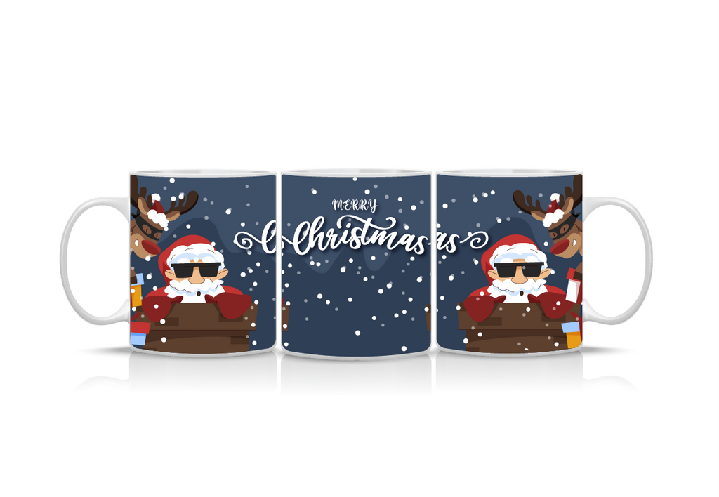 Χριστουγεννιάτικη κούπα Cool Santa – Γιορτινή κούπα με Άγιο Βασίλη