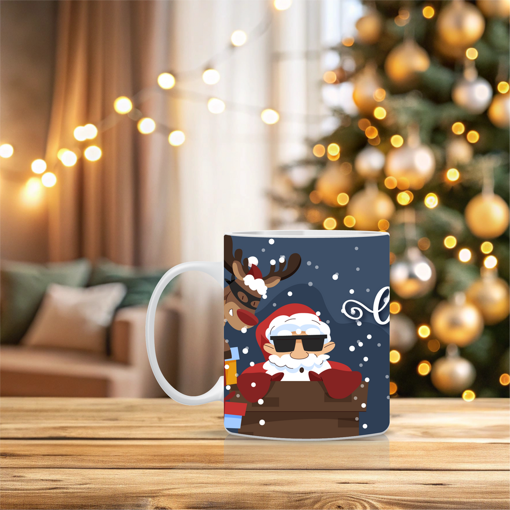 Χριστουγεννιάτικη κούπα Cool Santa – Γιορτινή κούπα με Άγιο Βασίλη