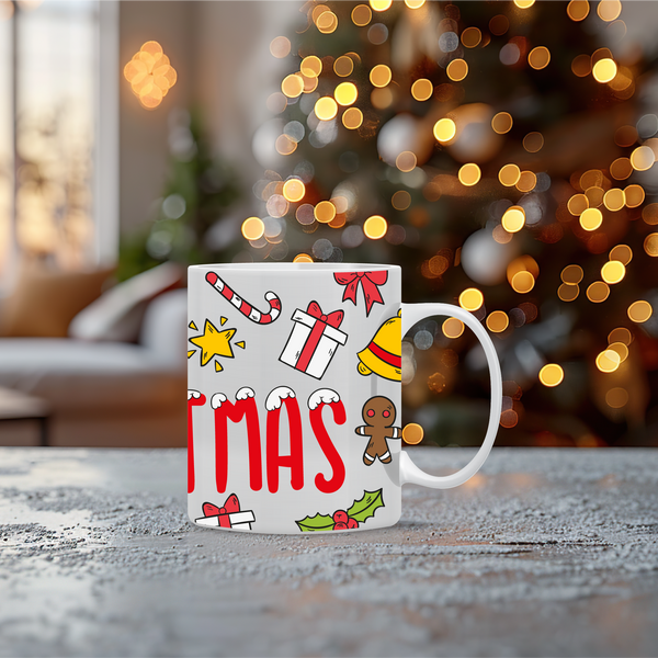 Χριστουγεννιάτικη κούπα Merry Christmas – Κούπα δώρο Χριστουγέννων