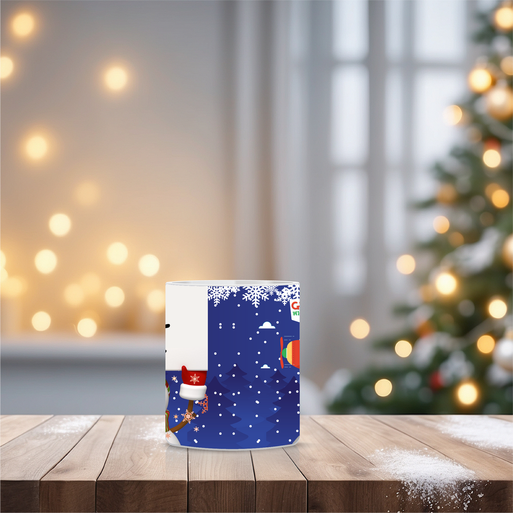 Χριστουγεννιάτικη κούπα Cool Snowman – Κούπα με χιονάνθρωπο