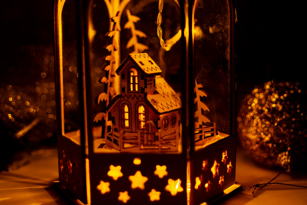 Ξύλινο Φαναράκι ''Fairytale''