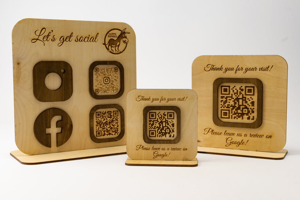 Διαφημιστικά Qr Code Stand