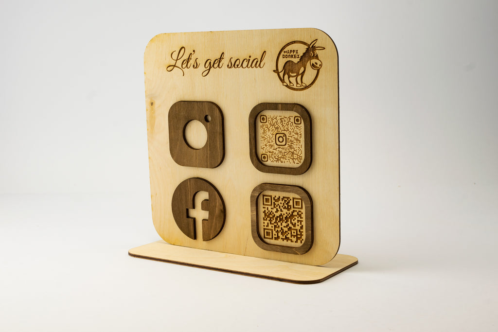 Διαφημιστικά Qr Code Stand