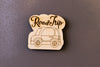 Ξύλινο Μαγνητάκι Retro "Road Trip" MR8