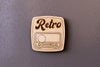 Ξύλινο Μαγνητάκι Retro "Radio" MR3