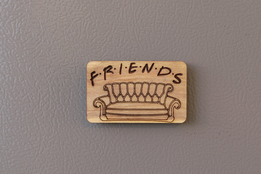 Ξύλινο Μαγνητάκι Friends "Friends Couch " FR14