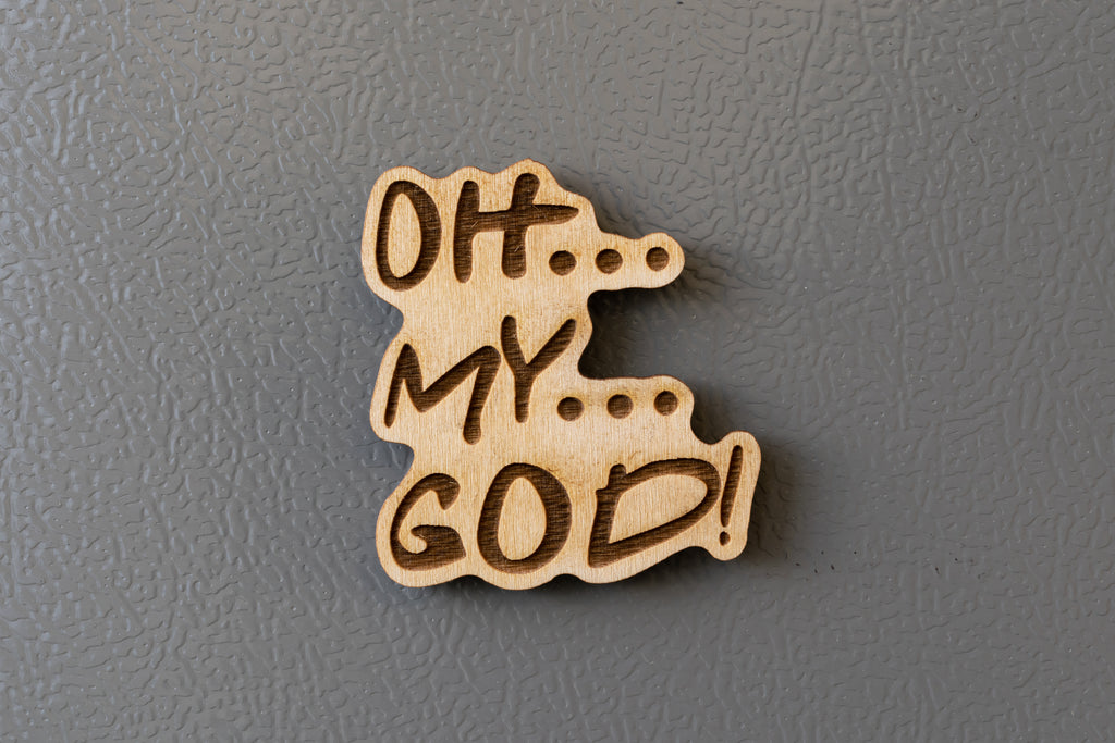 Ξύλινο Μαγνητάκι Friends "Oh my God " FR12