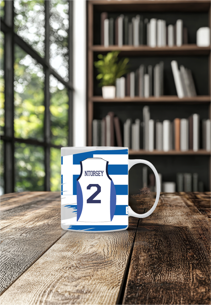 Συλλεκτική κούπα Εθνικής Ελλάδας EuroBasket 2025 με τον Τάιλερ Ντόρσεϊ
