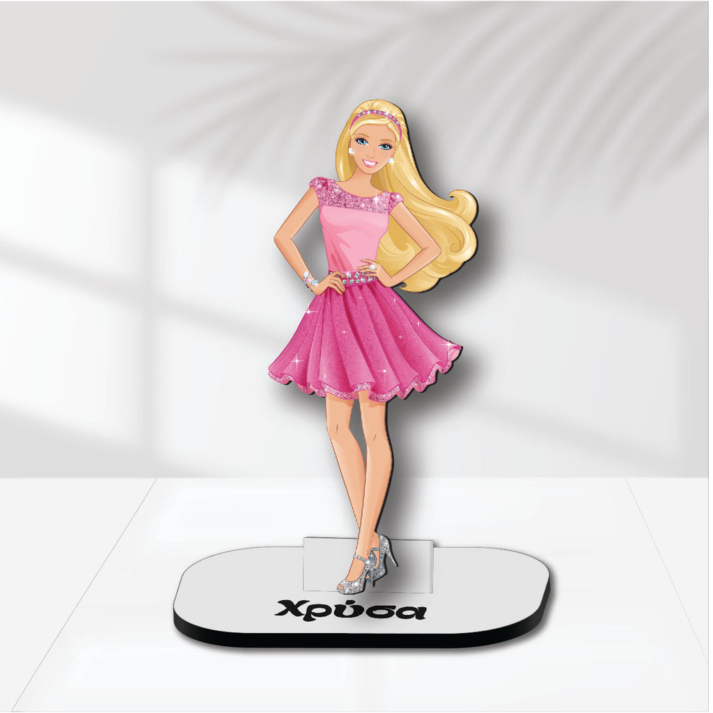 Ξύλινη Φιγούρα "Barbie" FIG-004