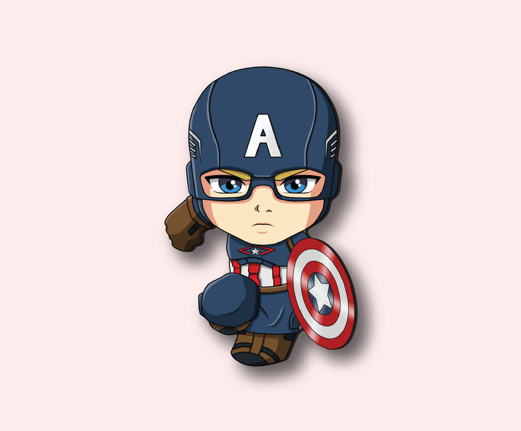 Ξύλινη Φιγούρα "Captain America Baby" FIG-013