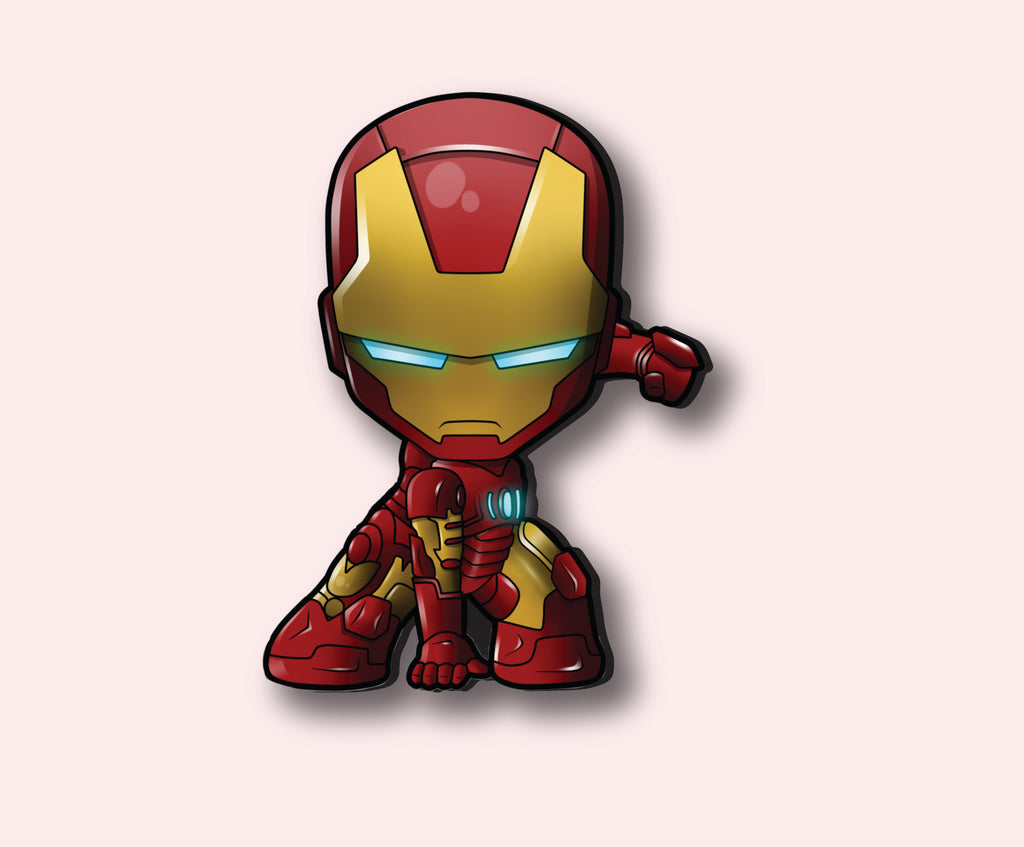 Ξύλινη Φιγούρα "Iron Man Baby" FIG-017