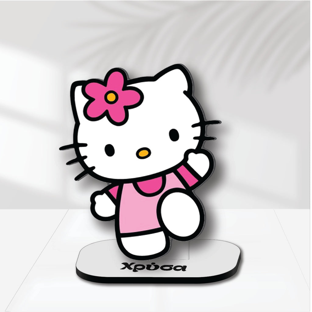 Ξύλινη Φιγούρα "Hello Kitty" FIG-019