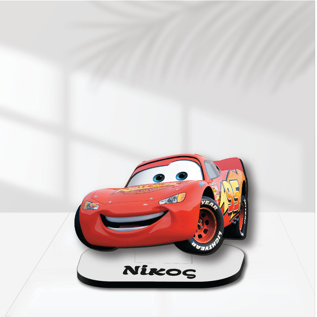 Ξύλινη Φιγούρα "Lightning McQueen" FIG-033
